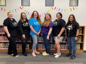 Library school outreach team members