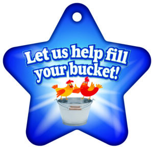 River East public library brag tag 