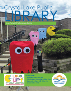 cover page of the June July 2025 program guide 