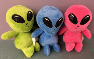 Alien stuffies 