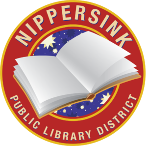 Nippersink Library brag tag for the Library Lovers Expedition