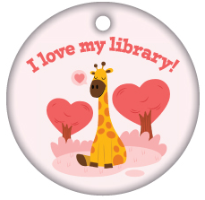 Crystal Lake brag tag for the Library Lovers Expedition