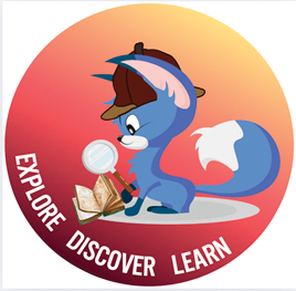 Wauconda Library brag tag for the Library Lovers Expedition